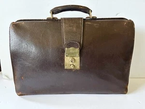 Portafoglio portadocumenti Gucci epoca anni '50 pelle marrone Italia vintage - Foto 1 di 14