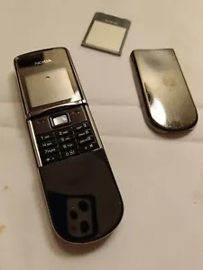 Oem original used Nokia 8800d SIROCCO Black Replacement Housing Cover Case - Picture 1 of 5