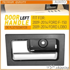 1x Inside Door Handle Driver Left Platinum Chrome for Ford F150 2009-14 Durable - Picture 1 of 11