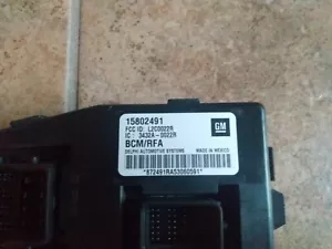 ✅ 2007-2008 HUMMER H3 GMC Chevrolet Body Control Module BCM BCU OEM 15802491 - Picture 1 of 4