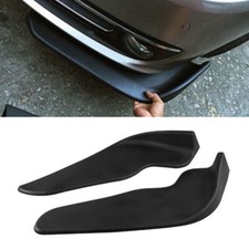 2PCS Car Vehicle Bumper Spoiler Front Shovel Decorative Scratch Resistant Wing