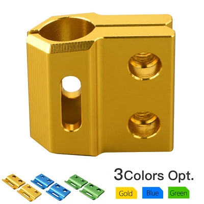 CNC Front Brake Line Hose Clamp For Suzuki RM85 2002-2017 RM125 RM250 2001-2013 - Image 1 of 4