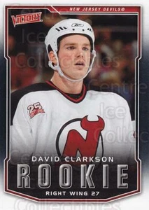 2007-08 UD Victory Black #205 David Clarkson - Picture 1 of 1