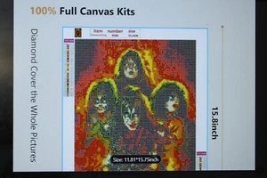 diamond painting set kiss - Bild 1 von 1