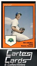 Rob Cantwell 1989 ProCards Minor League Team Sets #1780  Waterloo Diamonds