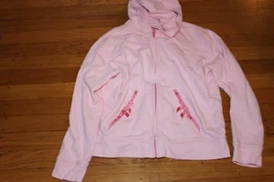 used girls Gymboree light pink hoodie bow size 10 - Picture 1 of 1