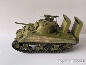 COMPLETED 1/35 M4 Sherman D-Day Tank, Free International Shipping - Picture 1 of 16
