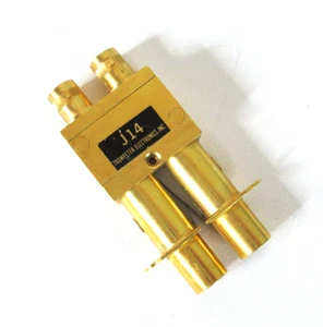 Trompeter Electronics RF connector PN J14 Gold Connector - Picture 1 of 4