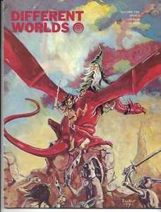 Vintage DIFFERENT WORLDS #6 Magazine VF RPG/D&D Role Playing Game 1980 RARE! - Picture 1 of 2