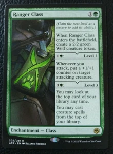 Magic The Gathering Ranger Class Adventures in the Forgotten Realms 202/281 regular raro casi nuevo/muy bueno en estado bastante bueno - Imagen 1 de 2