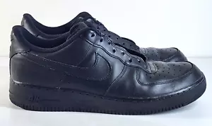 Nike Air Force 1 '07 Triple Black Men's US 13 - VGC - Picture 1 of 8
