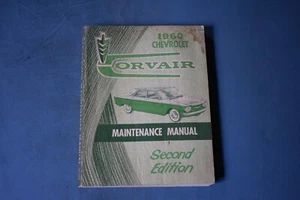 1960 Chevrolet Corvair Service Shop Repair Maintenance Manual 2nd Edition - Picture 1 of 11