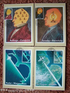 PHQ Card set FDI Front No 133 Scientific, 1991. 4 card set. Mint Condition. - Bild 1 von 1