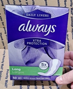 Always Xtra Protection Tagesfutter lang duftlos, 50 Stück! Neu werkseitig versiegelt - Bild 1 von 6