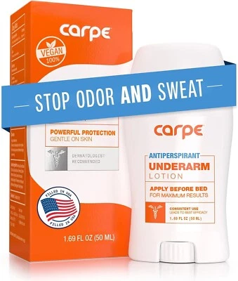 Carpe Underarm Antiperspirant And Deodorant, Extra Strength With All-Natural Euc - image 1 of 4