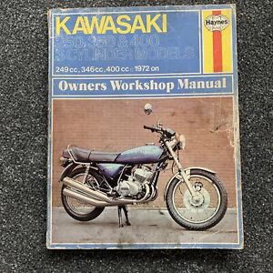 KAWASAKI S1 250cc S2 350cc S3 400cc KH250 KH400 (1972-76) OWNERS WORKSHOP MANUAL