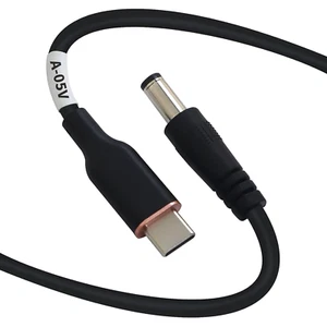 USB Type C PD to DC Power Cable 55X25 5V - Picture 1 of 12