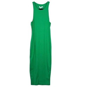 Good American Neu mit Etikett Good Touch Midi Strickkleid Gr. 2 / M grün figurbetont - Bild 1 von 13