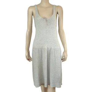 XL 1940s Vintage Wartime Indera Figurefit Knit Cotton Summer Full Slip X-Large - Picture 1 of 5