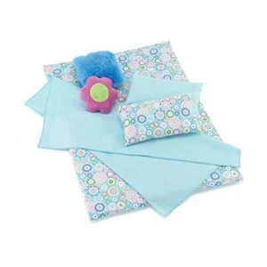 18 Inch Doll Bedding Accessories Set, Reversible Baby Doll Blankets and - Picture 1 of 8