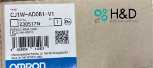 Unidad de entrada analógica Omron CJ1W-AD081-V1 【Nueva y Sellada】 - Imagen 1 de 2