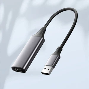 HDMI Video Capture Card USB Stick Dongle Adapter 1080p 4K Game Live Recorder UVC - Picture 1 of 9