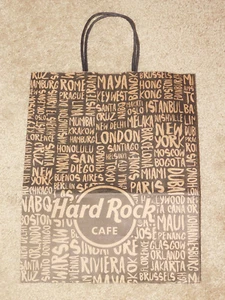 COLLECTIBLE HARD ROCK CAFE 10" x 13" PAPER BAG - Picture 1 of 2