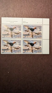 U.S. Duck Stamp Plate Block #RW71 extremely fine mint never hinged - Picture 1 of 1