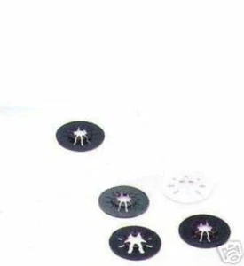 1000 CD ROSSETT BUJE CON RESPALDO ADHESIVO, NEGRO BL400BLK - Imagen 1 de 1