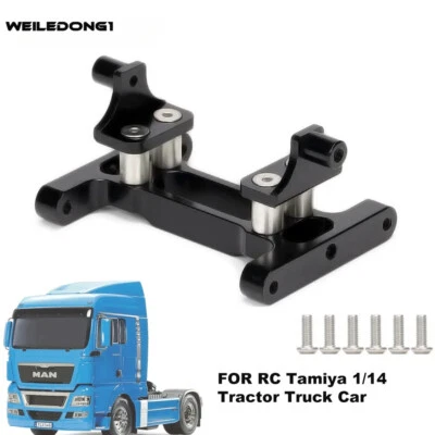 Chasis trasero de aleación para camión tractor Tamiya RC 56301 56304 56309 56314 R620 HOMBRE Foto 1 de 4
