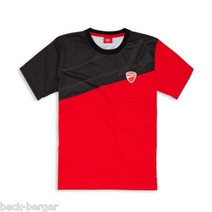 Ducati Adventure short-Sleeved Functional Shirt Red Black New - Picture 1 of 2