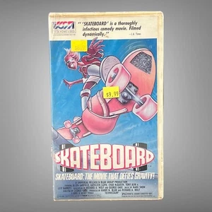 Sealed Skateboard: The Movie That Defies Gravity VHS Leif Garrett Tony Alva OOP - Picture 1 of 8