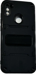 Hybrid Case For Samsung Galaxy A11 w/ Kickstand Dual Layer Cover Black - Picture 1 of 4