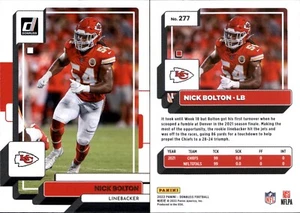 2022 Panini Donruss - Nick Bolton #277 - Picture 1 of 1