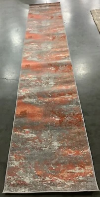 Alfombra GRIS/NARANJA 2'-2" x 12'-0" defecto, precio reducido 1172669570 MAD440G-212 Foto 1 de 3