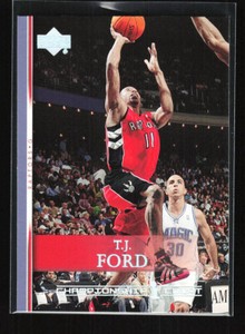 2007-08 Upper Deck Championship Court TJ Ford #110 Toronto Raptors