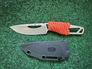 Buck Knives 631 Fixed Blade Knife 420HC Steel Belt Sheath - Picture 1 of 12