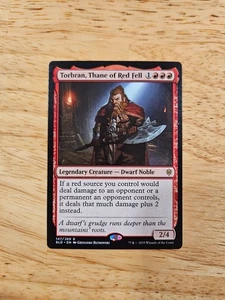 Torbran, Thane of Red Fell Throne of Eldraine Rare Magic MTG WOTC M9186 - Picture 1 of 3