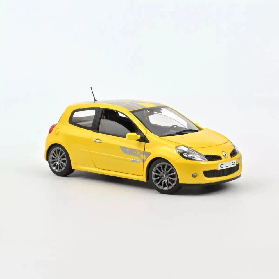 Norev 185236 1/18 Renault Clio R.S. F1 Team 2007 Sirius Giallo Modello Auto