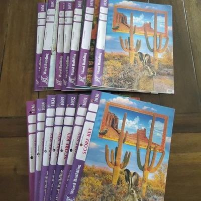 ACE Word Building PACE Set + Score Keys (Levels 1030–1036, 4th Edition) - Image 1 of 4