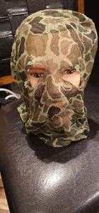 Camo Knit Camouflage  Mask 2 Holes - Picture 1 of 3