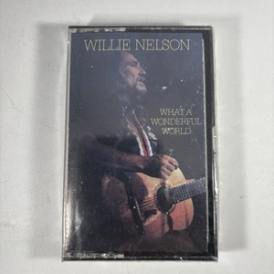 Willie Nelson- What A Wonderful World- Cassette Tape- CBS 1988 New Sealed - Picture 1 of 2