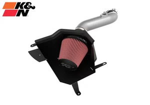 K&N Gunmetal Gray Cold Air Intake w/ Oiled Filter For 2022-2025 Honda Civic 2.0L - Bild 1 von 14