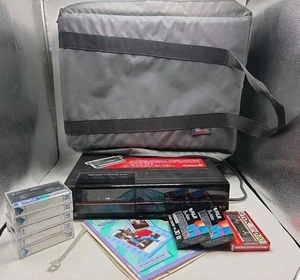 Grabadora de casete Sony Video 8 mm EV-A80 viene con estuche blando y manuales casi nueva  - Imagen 1 de 23