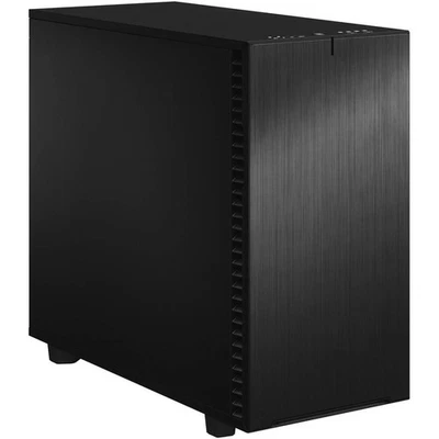 Estuche para computadora Fractal Design Define 7 E-ATX de torre media, negro Foto 1 de 4