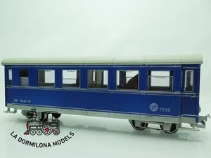 AG736 ESCALA G - LGB COCHE PASAJEROS BBfhv 9.020-24 FEVE - S/C - Foto 1 di 18