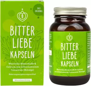Bitterliebe® Bitterstoffe Kapseln 90 Stk. - Mariendistel Löwenzahn Artischocke - Bild 1 von 7