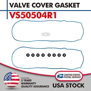 Valve Cover Gasket Fit For 2001-2013 GMC YUKON XL1500 2500 4.8L 5.3L 6.0L 6.2L - Picture 1 of 17