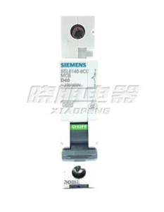 1pcs SIEMENS Miniature Circuit Breaker Type D 5SL6140-8CC 1P D40 - Picture 1 of 1
