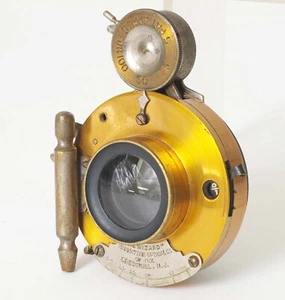C13202~ The Wizard Manhattan Optical Camera Shutter & BRASS Lens - Picture 1 of 5